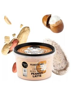   Organic Shop Peanut Latte krémes testradír mogyoróval és shea vajjal 250ml
