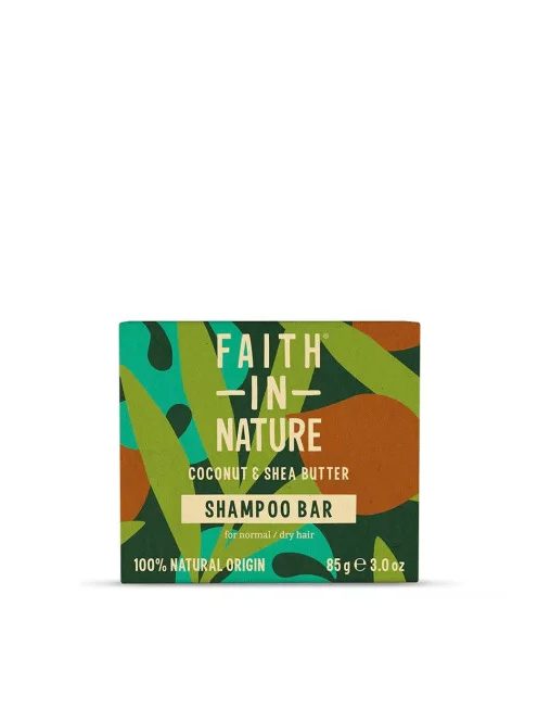 Faith in Nature Sampon Bar, Kókusz és Shea vaj 85g