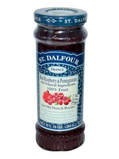   St. Dalfour lekvár francia recept szerint, gránátalma-málna 284 g