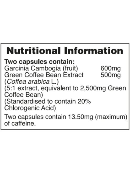 H&B Garcinia Cambogia & Zöld kávé kapszula 60 db 