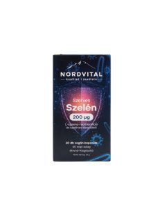 Nordvital Szerves Szelén 60 db vegán kapszula 