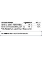 Nordvital Szerves Szelén 60 db vegán kapszula 