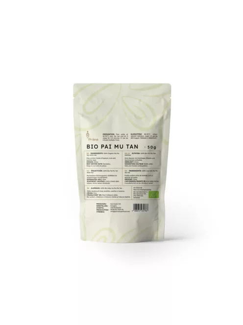 Prana Bio Pai Mu Tan Fehér tea 50 g 