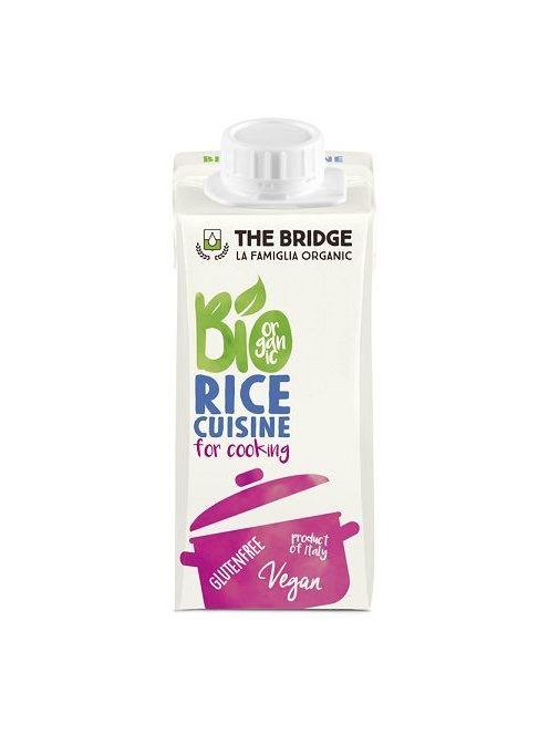 The Bridge Bio növényi tejszín, rizskrém laktóz és gluténmentes (főzőtejszín, rizstejszín) 200 ml