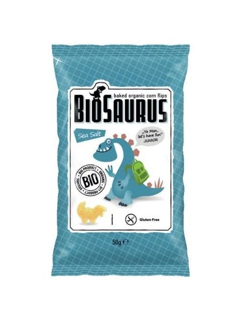 Biopont Biosaurus Kukoricasnack Sós 50 g
