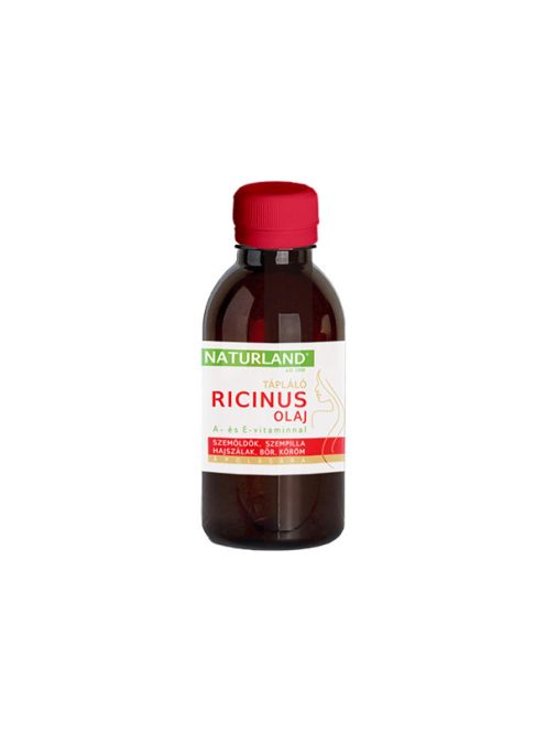 Naturland Ricinus Olaj E-Vitaminnal 120 g