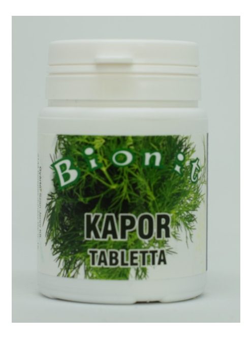 Bionit kapor tabletta 150 db