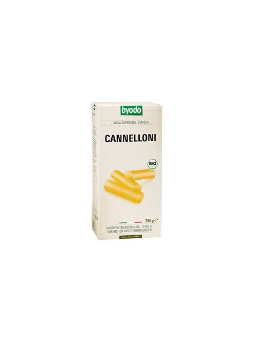 Byodo Bio Tészta, Cannelloni, semola 250 g