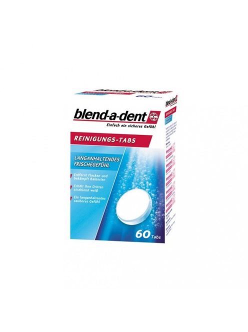 Blend-a-dent Protézistisztító tabletta FRESH 60 db 