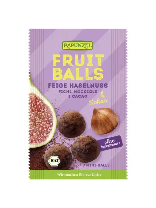 Rapunzel Gyümölcsgolyó füge-mogyoró & kakaó BIO 49g