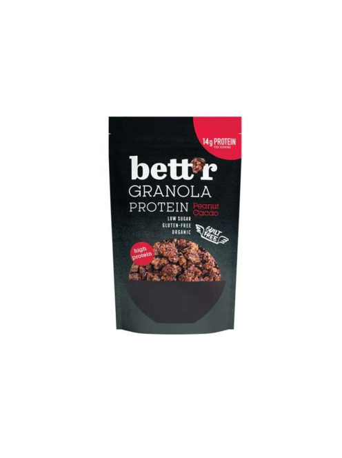 Bett'r Granola fehérjés mogyoró és kakaó Bio 300g 