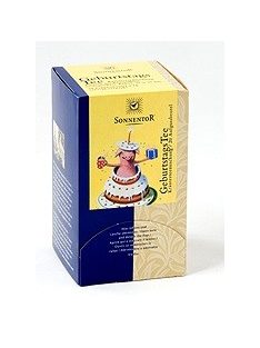 Sonnentor Bio adagoló dobozos tea, szülinapi tea 27 g