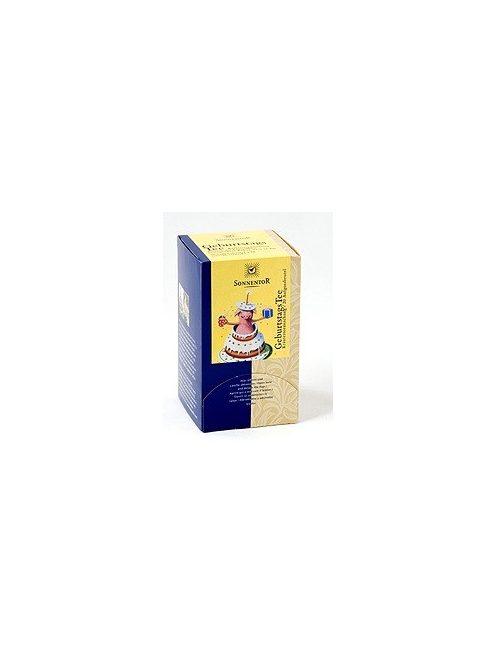 Sonnentor Bio adagoló dobozos tea, szülinapi tea 27 g