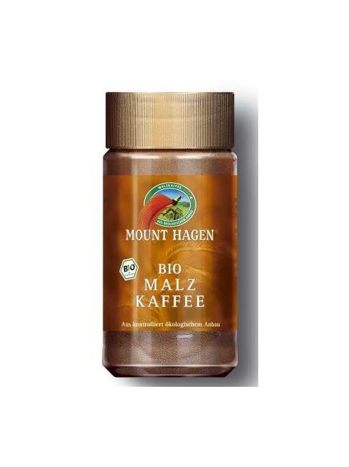 Mount Hagen Bio Kávé, instant, maláta, Demeter, koffeinmentes 100 g 
