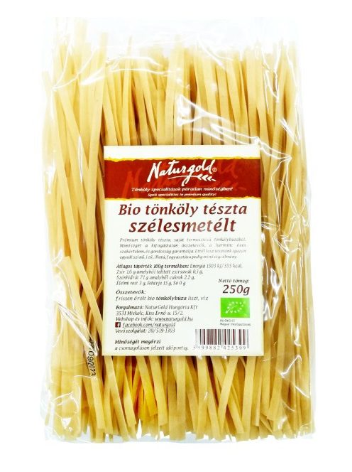 Naturgold Bio tönköly tészta szélesmetélt 250 g