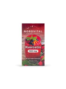 Nordvital Kvercetin 500 mg 60db vegán kapszula 