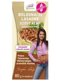 Szafi Fitt Porlap Bolognai És Lasagne 80 g