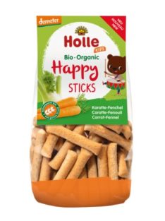   Holle Bio Happy Sticks sárgarépával és édesköménnyel  Demeter 100 g
