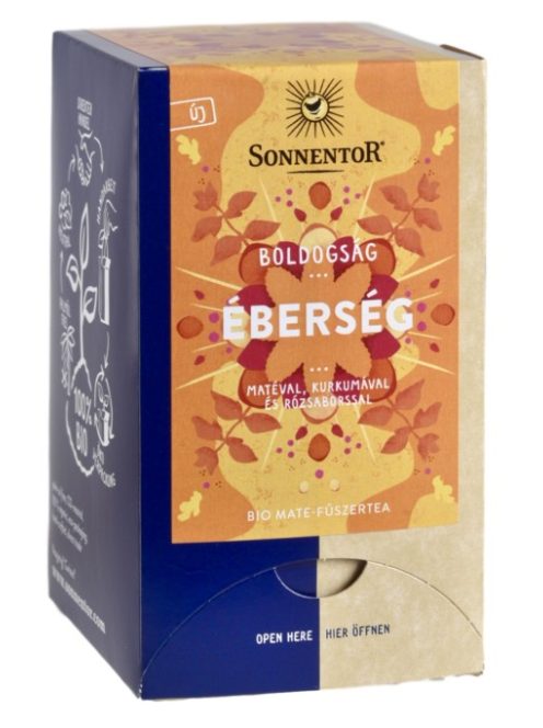 Sonnentor Bio Boldogság - Éberség - mate és herbál teakeverék - filteres 31.6 g
