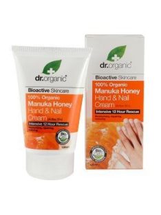   Dr. Organic Bio Manuka mézes kéz és körömápoló krém 125 ml