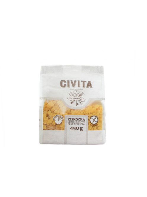 Civita kukorica száraztészta kiskocka 450 g