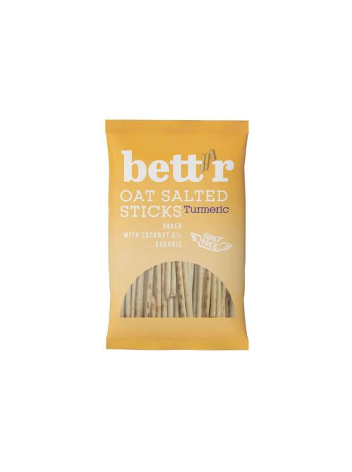 Bett'r Sózott zab ropi kurkumás Bio 50g 