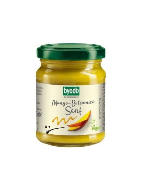 Byodo Bio Mangós-balzsamecetes mustár 125 ml 