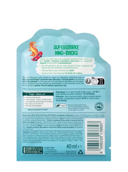 Kneipp Naturkind - Habfürdő - Csodadínó 40 ml