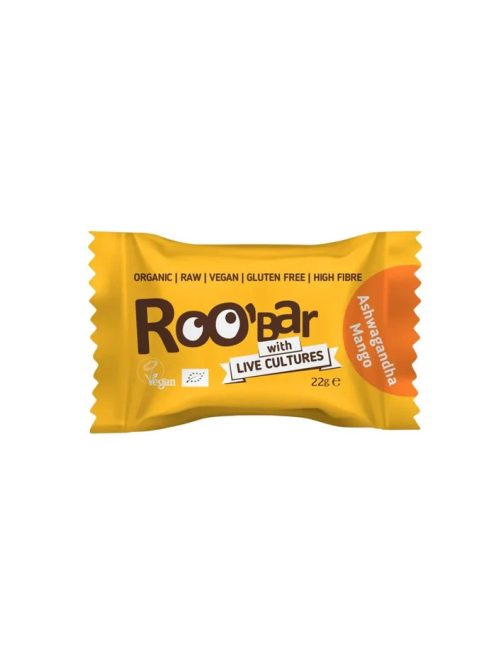 Roobar Bio nyers Energiagolyó Mangó-Ashwaganda 22g 