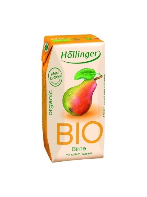 Höllinger Bio gyümölcsital körte 200 ml
