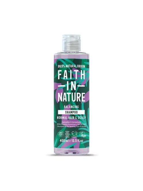 Faith in Nature Sampon, Levendula és geránium 400ml