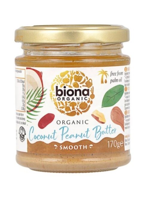 Biona Bio kókusz-mogyoróvaj/krém 170 g