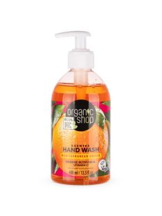  Organic Shop "Mediterrán szellő" Illatos folyékony szappan narancsvirággal és C-vitaminnal 400ml