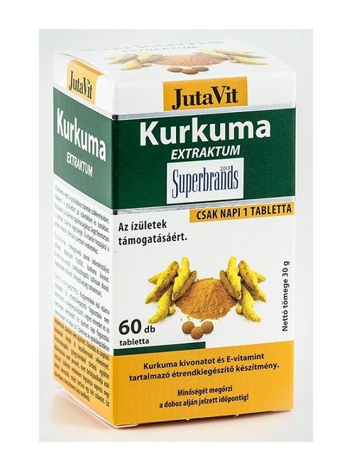 Jutavit Kurkuma Extraktum Tabletta 60 db
