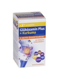 Innopharm glükózamin plus kurkuma filmtabletta 90 db