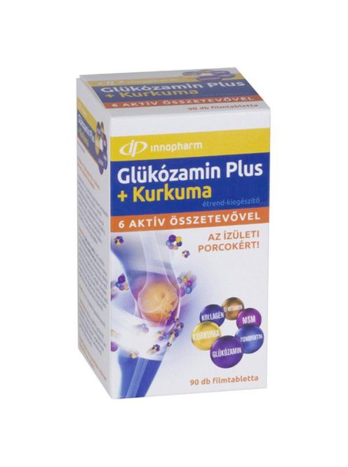 Innopharm glükózamin plus kurkuma filmtabletta 90 db