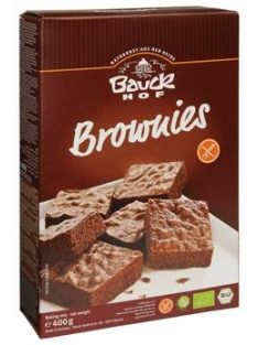   Bauckhof Bio süteménykeverék, Brownies süteménykeverék, gluténmentes 400 g