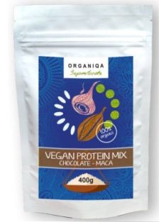 Organiqa Bio Fehérje Mix Csoki-Maca 400 g