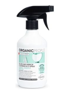   Organic People Öko Ablak- és tükörtisztító spray bio fermentált fehér teával 500 ml