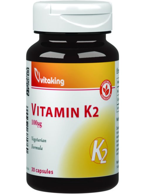 Vitaking K2-Vitamin Kapszula 100mcg 30 db