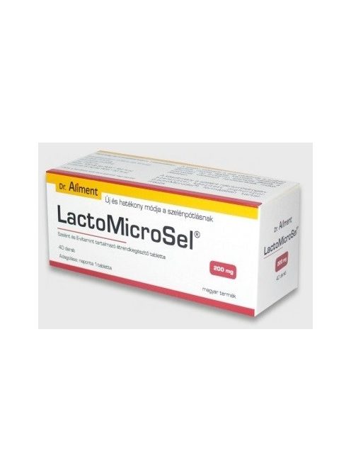 Dr. Aliment Lactomicrosel Tabletta 40 db
