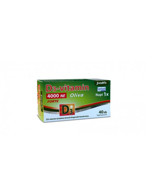 Jutavit D3-vitamin 4000 NE olíva 40 db