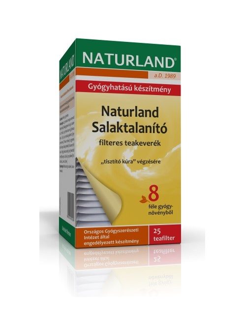 Naturland salaktalanító plusz tea 25x1g 25 g