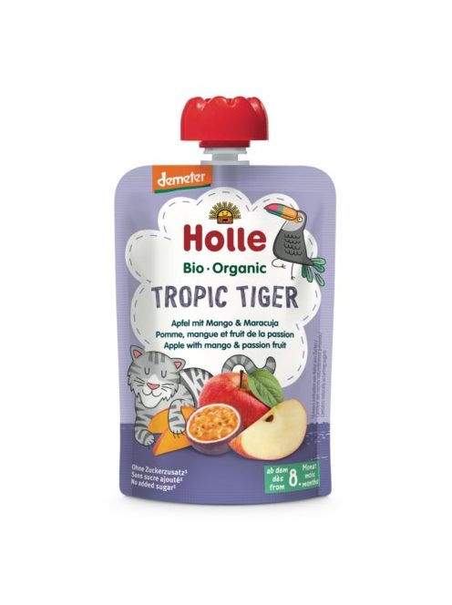 Holle Bio Tropic Tiger - Tasak Alma mangóval és maracujával 100 g