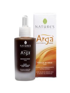 Nature Arga Ultragyors önbarnító arcápoló cseppek 30ml