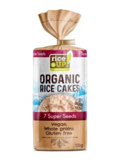 Rice Up Bio Rizs Szelet 7 Szupermaggal 120g