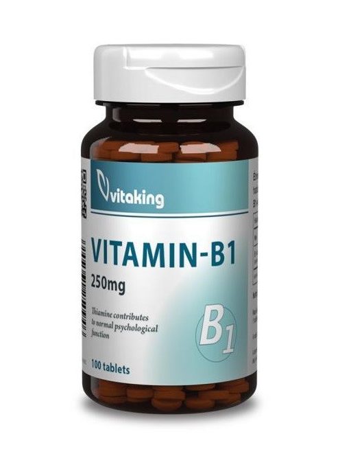 Vitaking B-1 vitamin 250mg tabletta 100 db