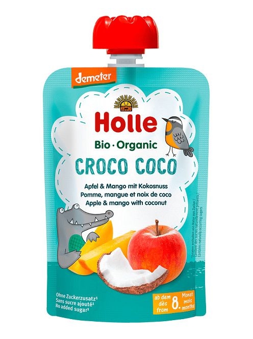 Holle Bio Croco Coco - Tasak alma mangóval é kókusszal 90 g