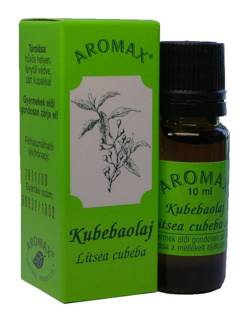 Aromax illóolaj, Kubeba illóolaj (Litsea cubeba) 10 ml