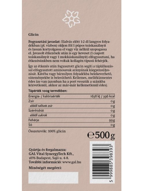 Gal Glicin Por 500 g